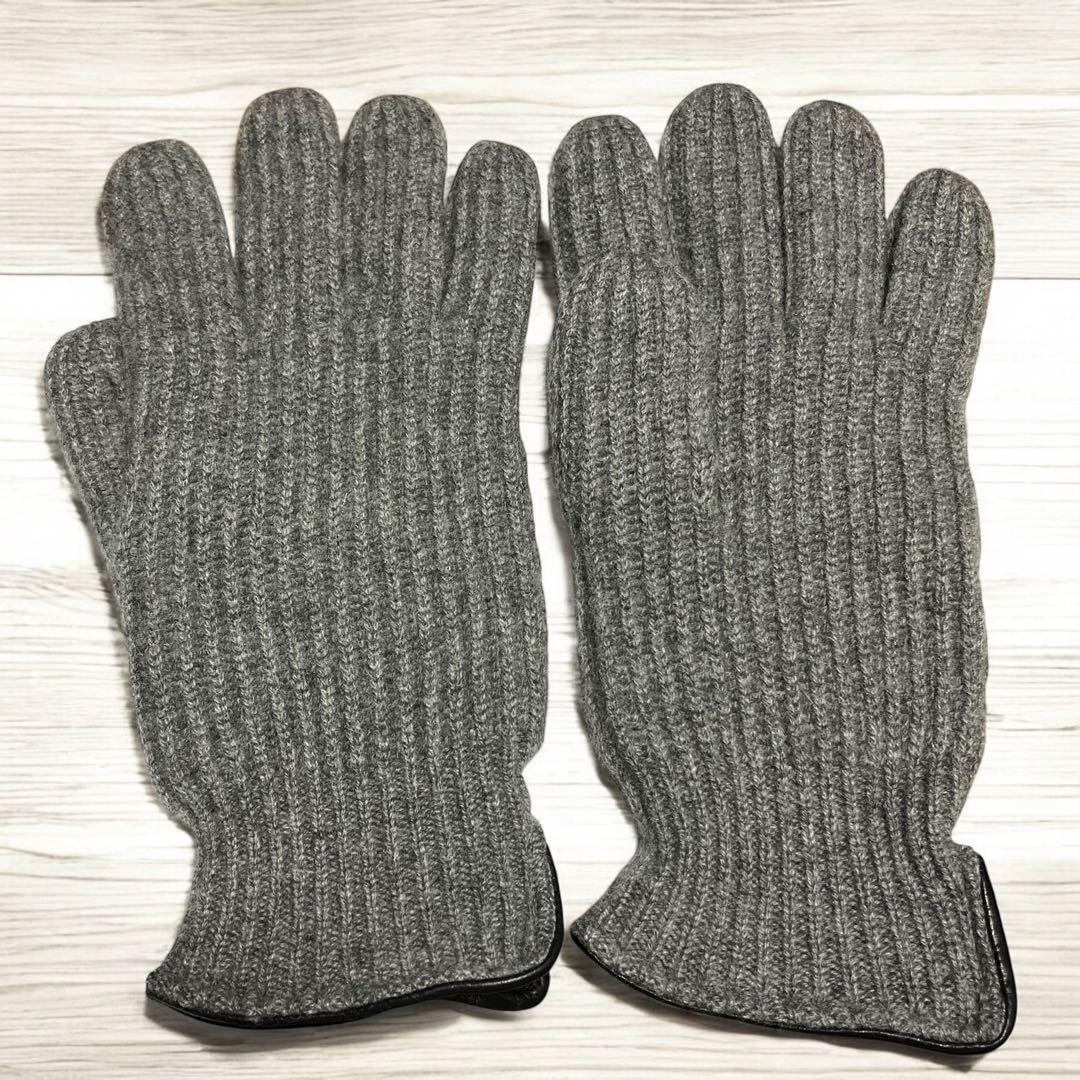 ARMANI COLLEZIONI /アルマーニ カシミヤ100％ メンズ手袋