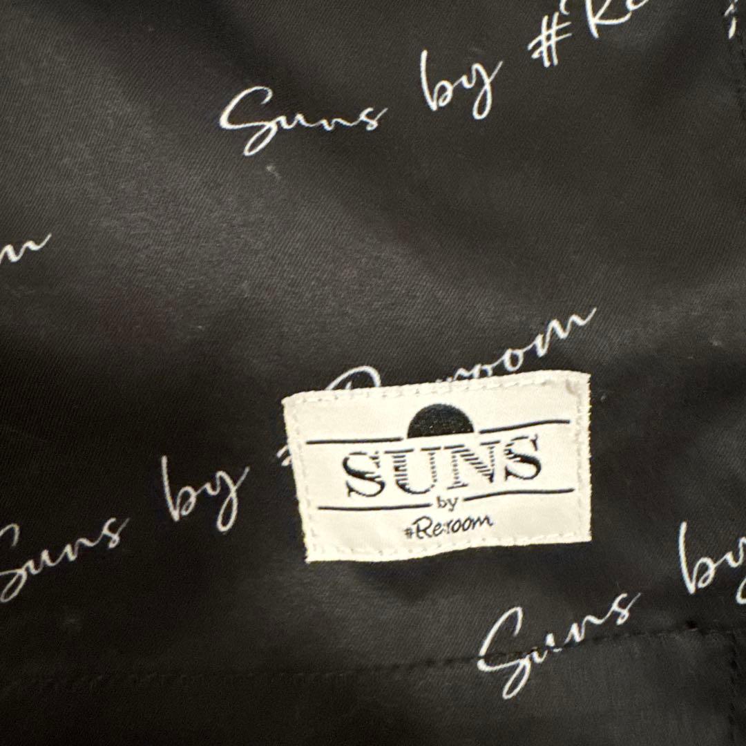 Suns by Re:room ブラック水着 収納袋付き