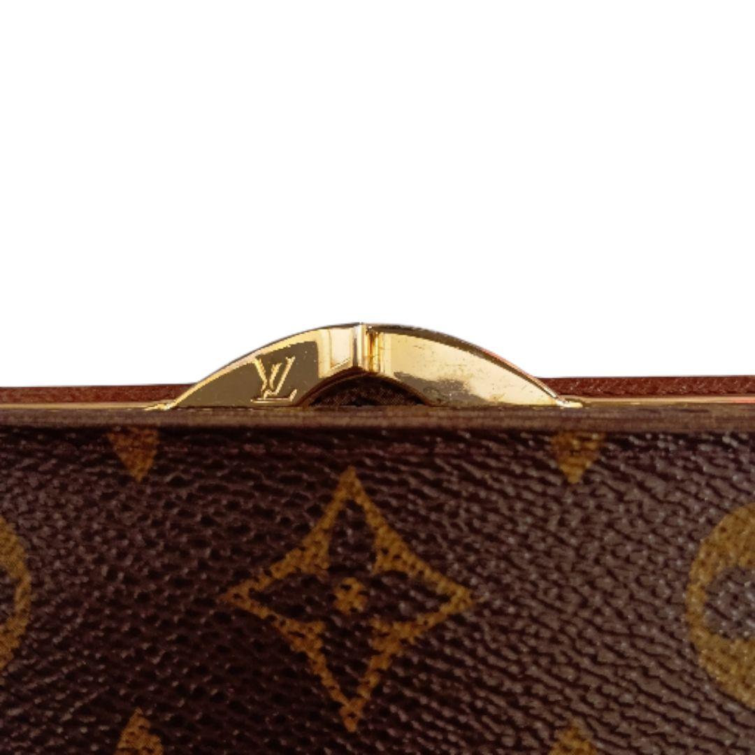 ルイヴィトン モノグラム ポルトフォイユ ヴィエノワ がま口　財布