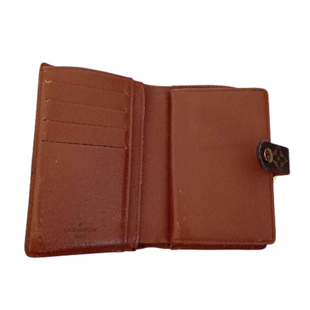 ルイヴィトン モノグラム ポルトフォイユ ヴィエノワ がま口　財布