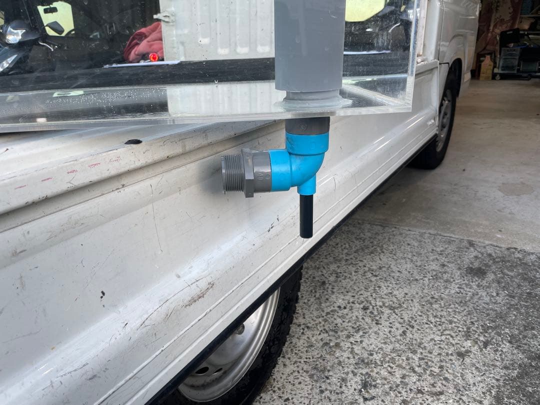 アクリル水槽　オーバーフロー　 1200mm x 450mm x 450mm