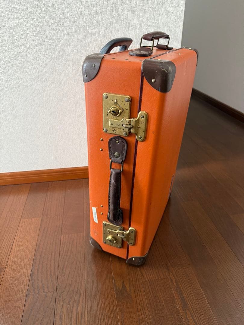 ★最終大特価★GLOBE-TROTTER オレンジ キャリーケース