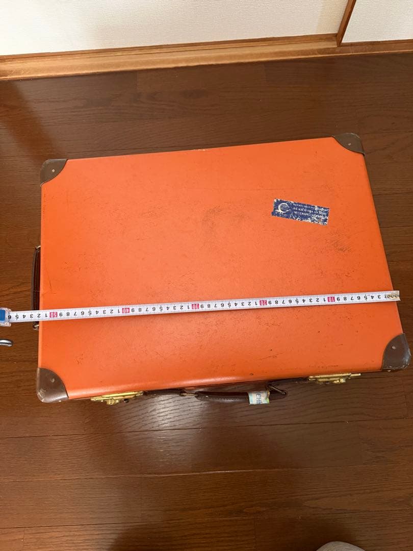 ★最終大特価★GLOBE-TROTTER オレンジ キャリーケース