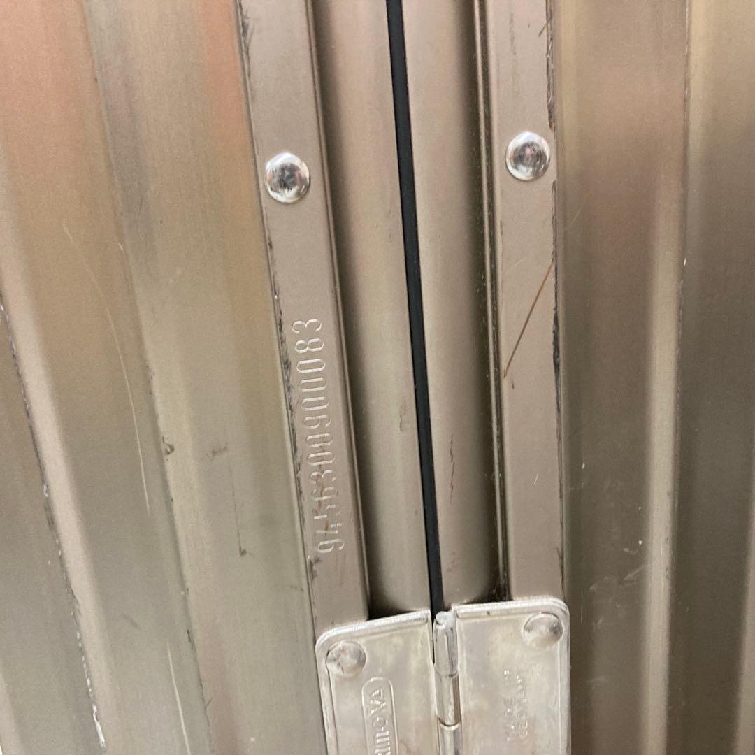 zuka3 RIMOWA リモワ　シルバー アルミニウム キャリーケース⭐︎