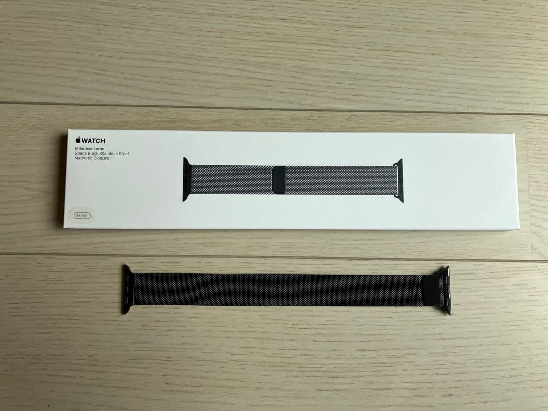 Apple watch 純正 バンド Milanese Loop 38mm