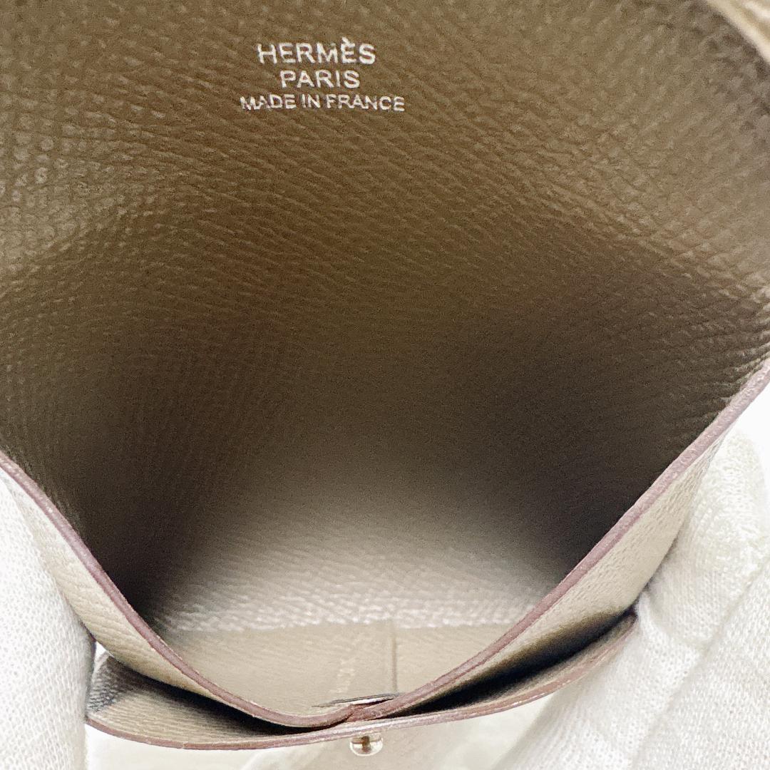 美品✨HERMES エルメス バスティア エトゥープ ケース グレー