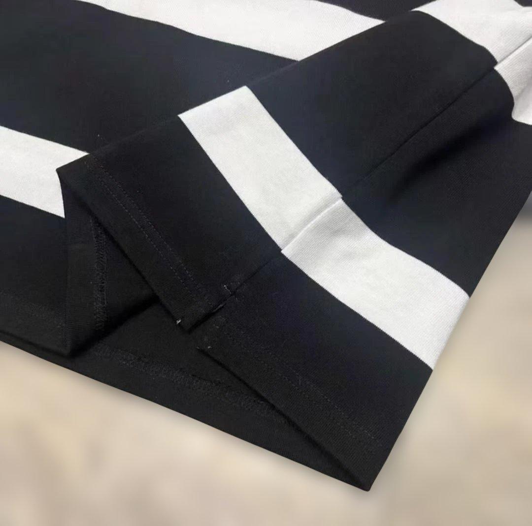 Supreme FW25 WEEK1 ストライプ ラグビーシャツ 美品 長袖