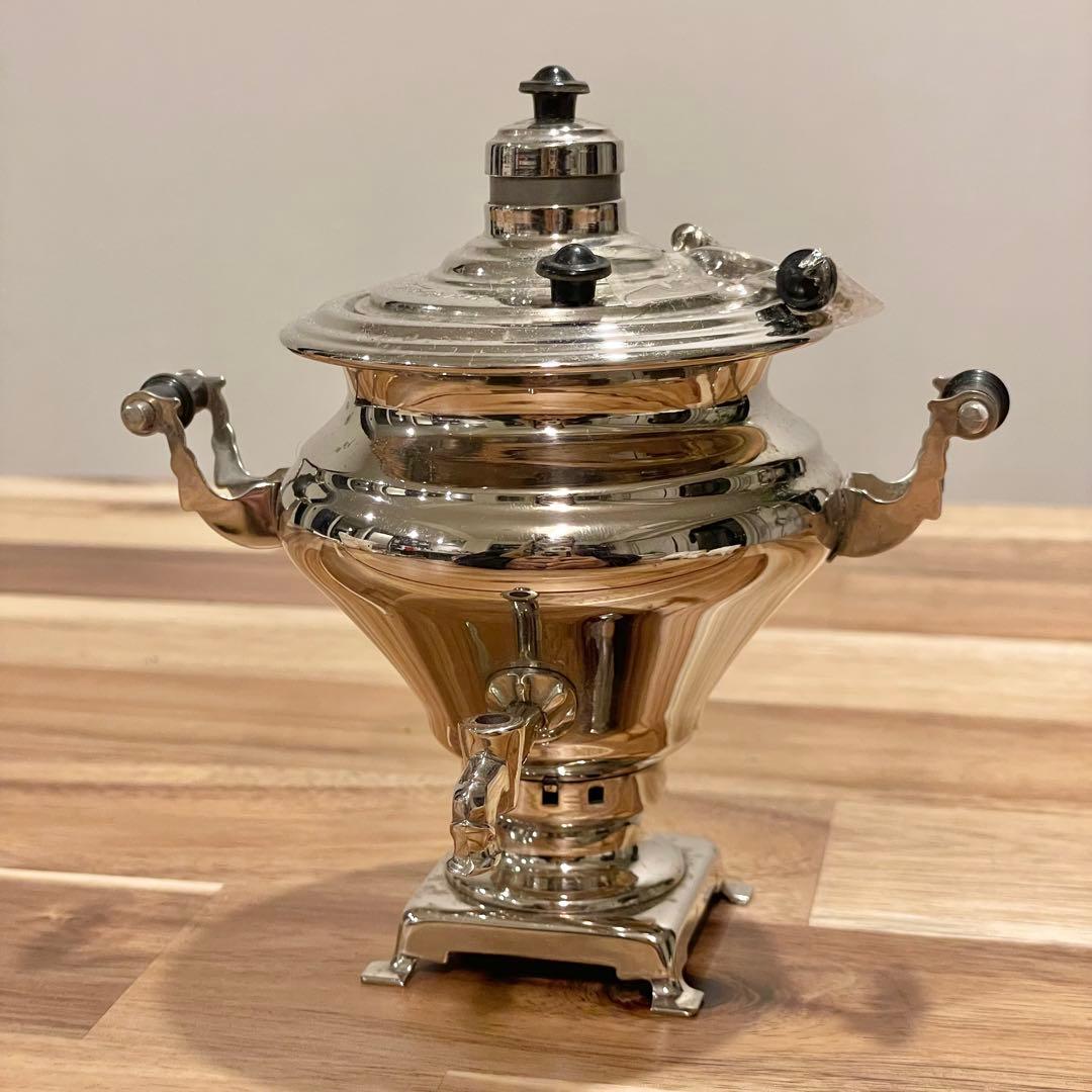 【美品】サモワール ミニチュア 湯沸かし器 1964年製