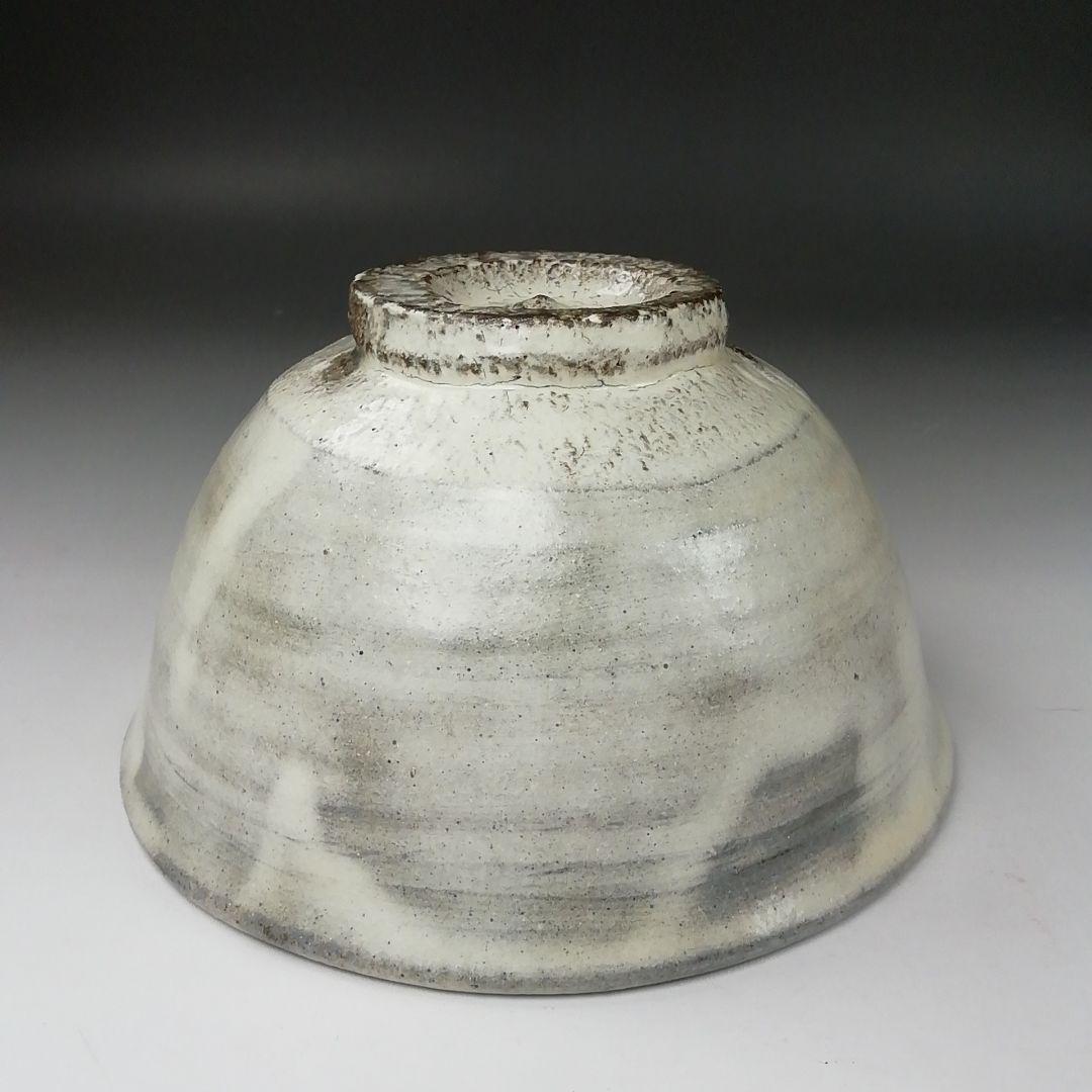 Ｔ３７０　茶碗　『越前粉引茶碗』『三好建太朗 作』　共箱　抹茶碗　茶道具