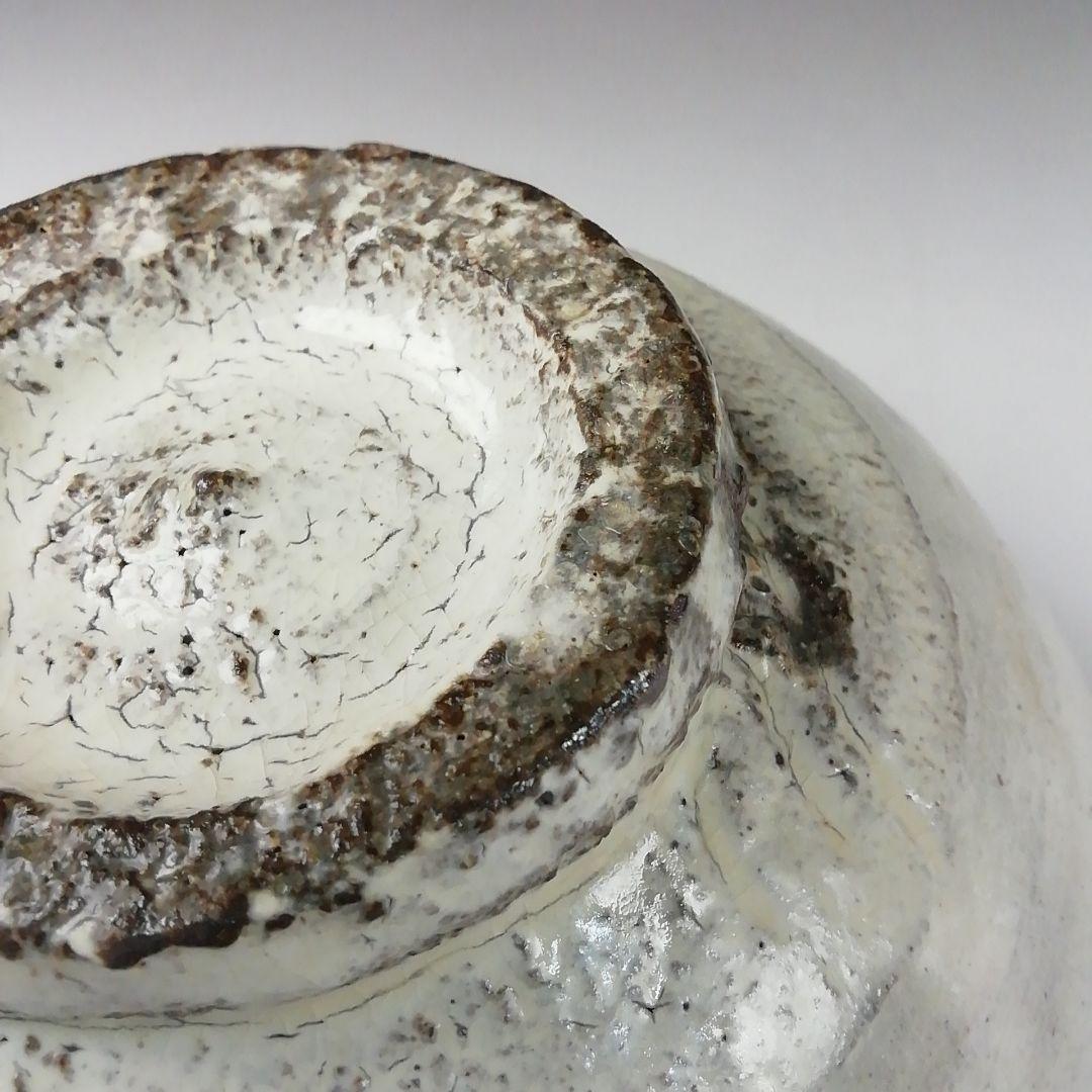 Ｔ３７０　茶碗　『越前粉引茶碗』『三好建太朗 作』　共箱　抹茶碗　茶道具