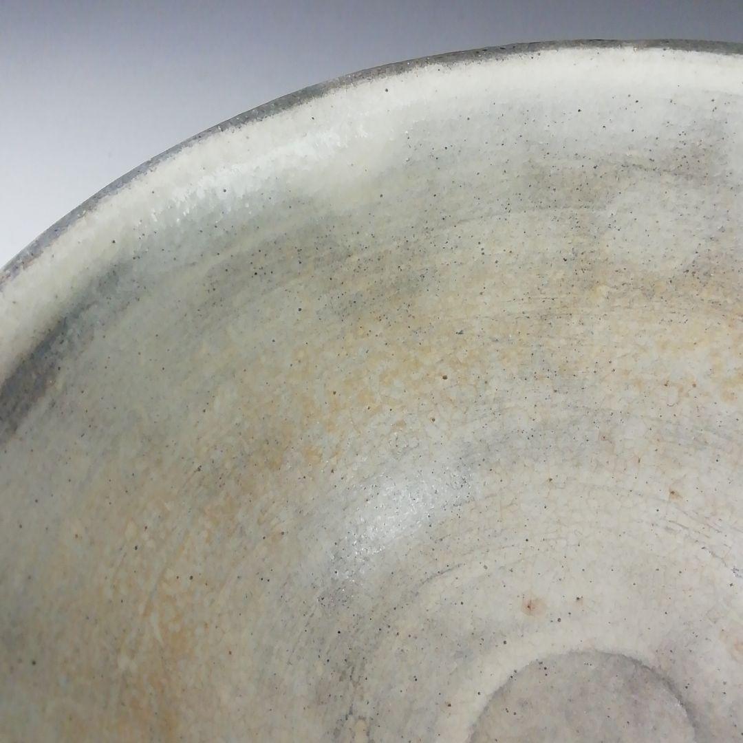 Ｔ３７０　茶碗　『越前粉引茶碗』『三好建太朗 作』　共箱　抹茶碗　茶道具