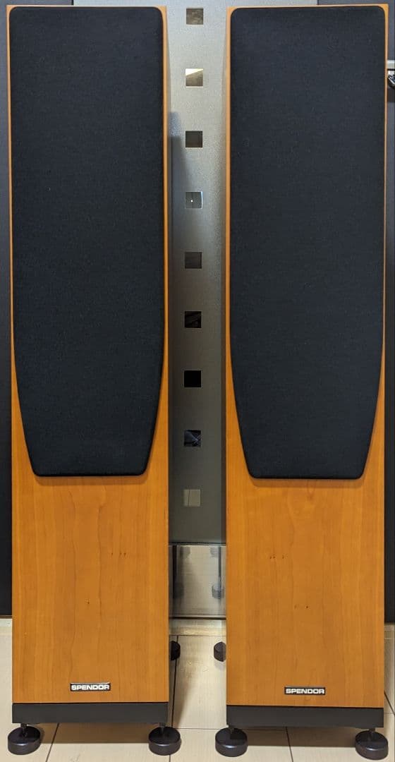 英国製Spendor スペンドールA6チェリー❤本体ペア＆スパイク8本/美品