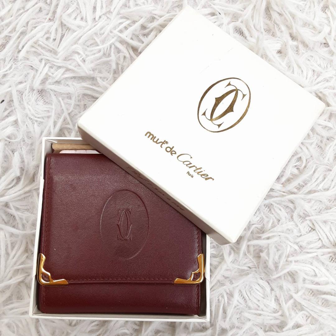 未使用保管品◎Cartier カルティエ マストライン ケース 保証書付