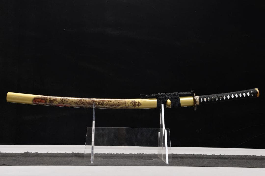 龍武士打刀 日本刀 模造刀 居合刀 武士道 武蔵 鑑賞用 手鍛造打