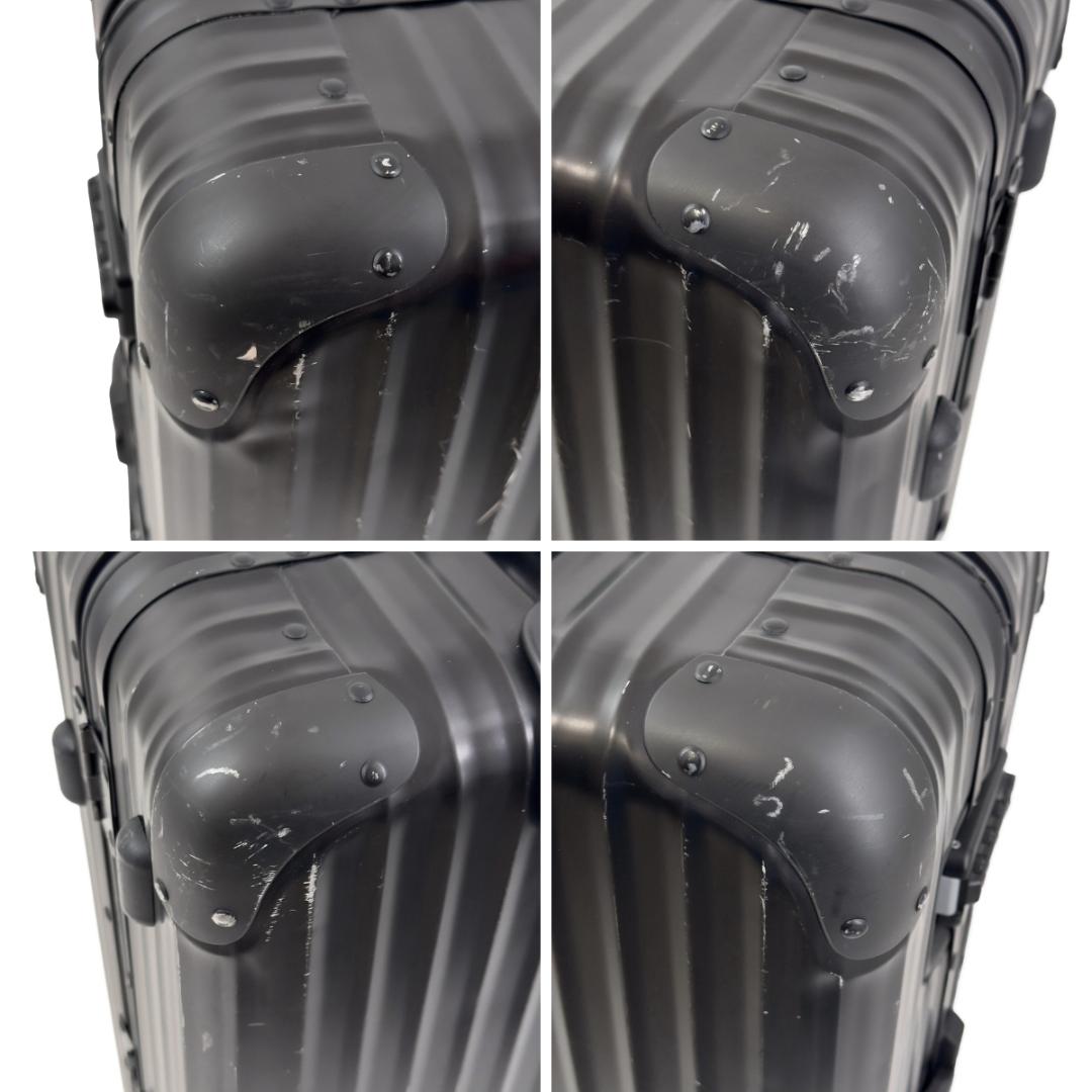 リモワ トパーズ ステルス 64L 4輪 TSAロック チェックインM ブラック