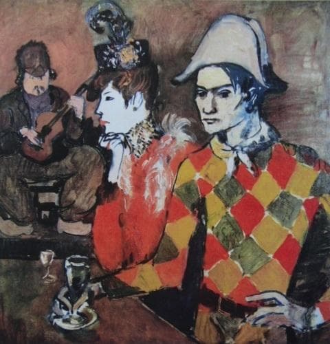 パブロ・ピカソ、At the Lapin Agile、希少な画集より