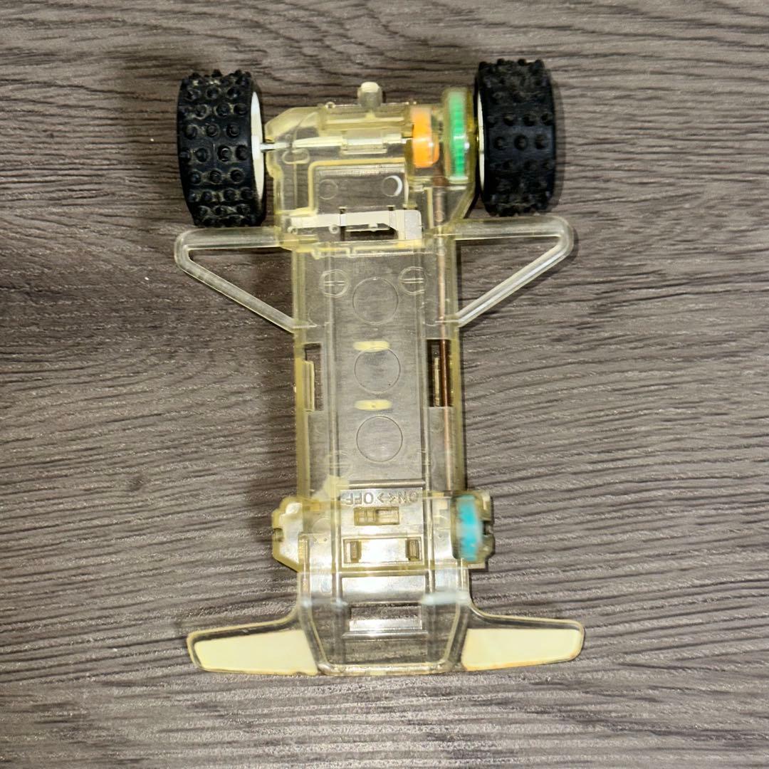 [G6010]ミニ四駆　穴無し　タイプ1シャーシ クリヤー　タミヤ