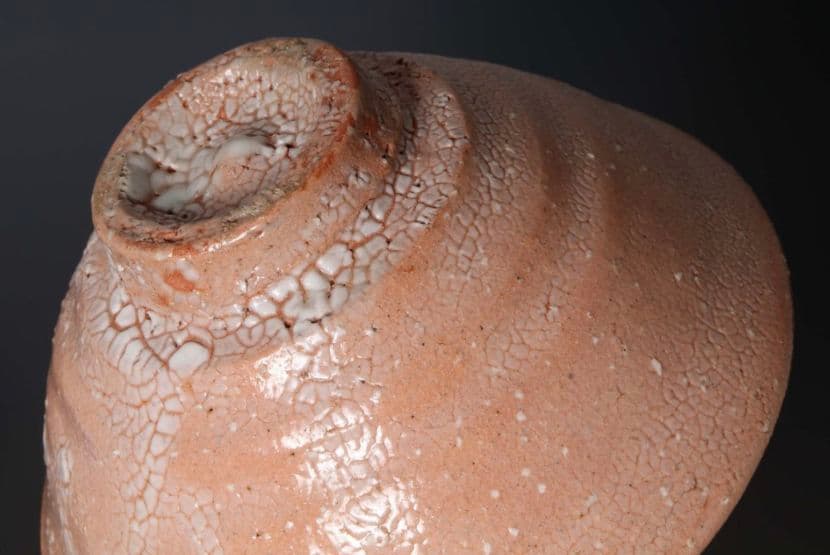 【最上位】萩焼　蓮光山　守繁栄徹　青井戸茶碗　　李杓光の高弟、山崎平左衛門古窯