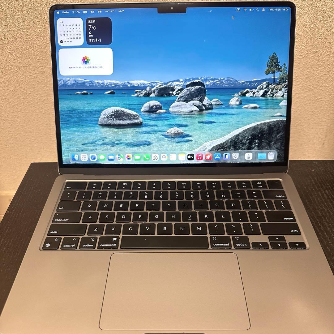MacBook Air M2 13インチ シルバー 1TB 16GB USキー