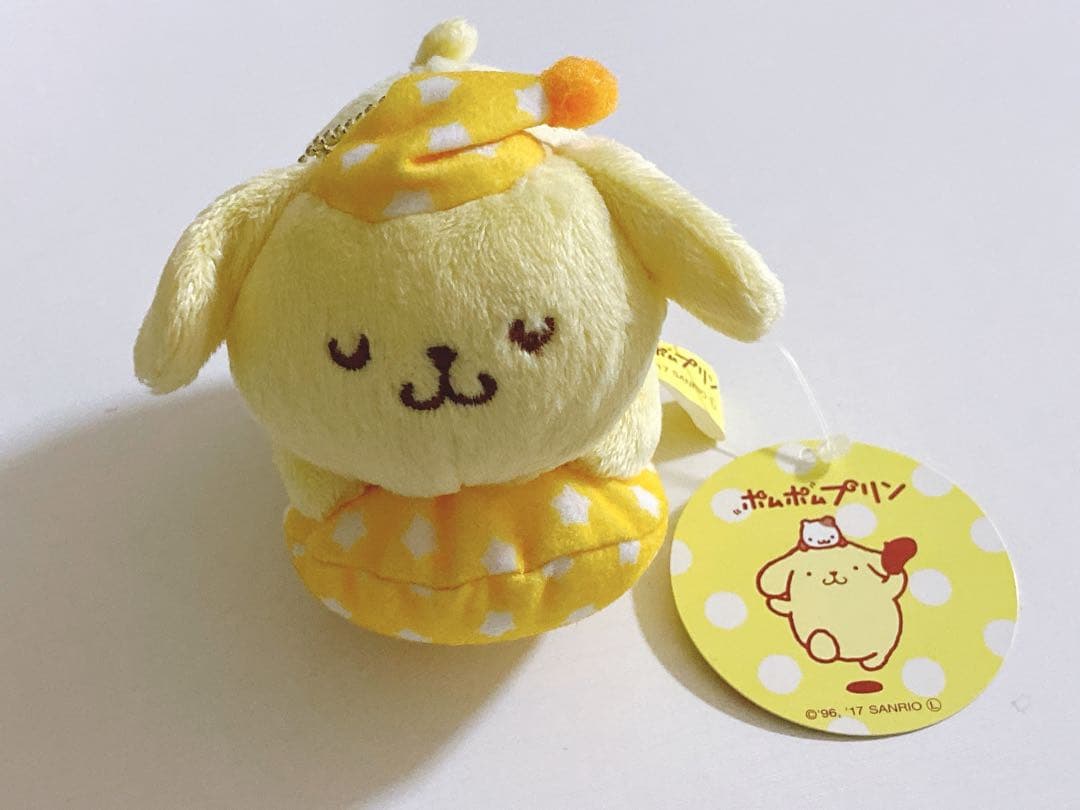 ポムポムプリン　おやすみマスコット　ぬいぐるみ　激レア　希少