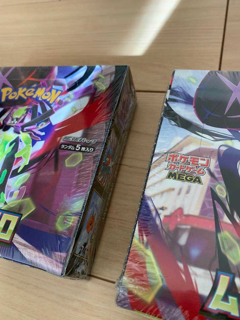 シュリンク付き　ポケモンカードゲーム ムニキスゼロ 2box