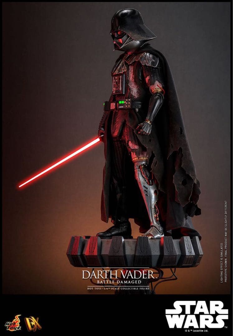SF・ファンタジー・ホラー Darth Vader BattleDamaged Deluxe Version