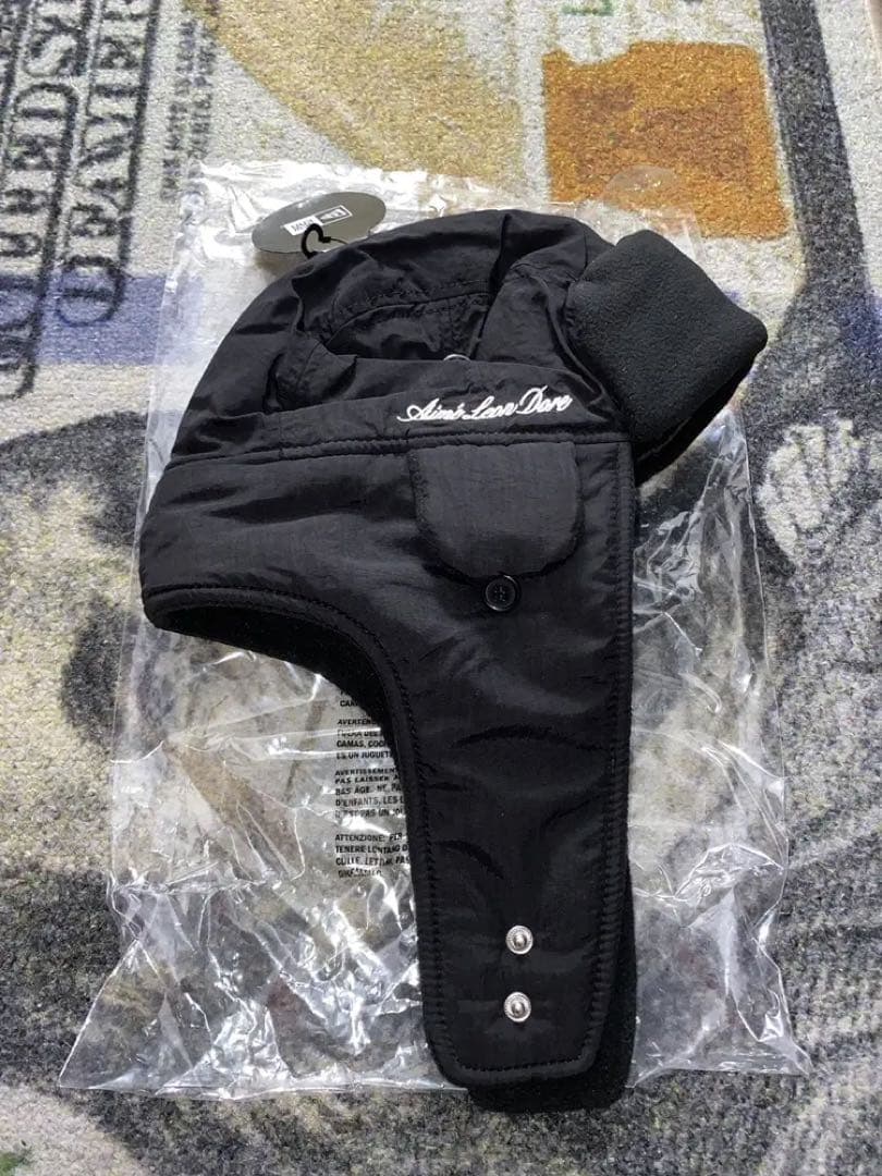 帽子 AIME LEON DORE NY FLIGHT CAP BLACK