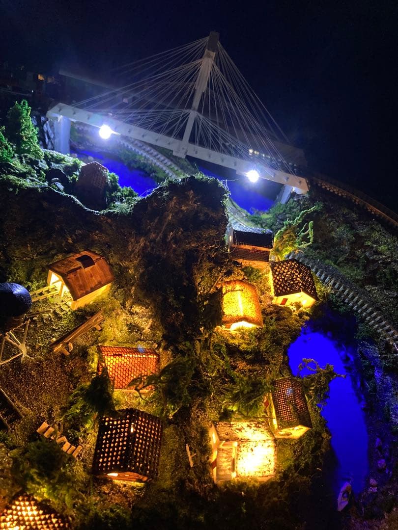 鉄道模型ジオラマ　　ロックです