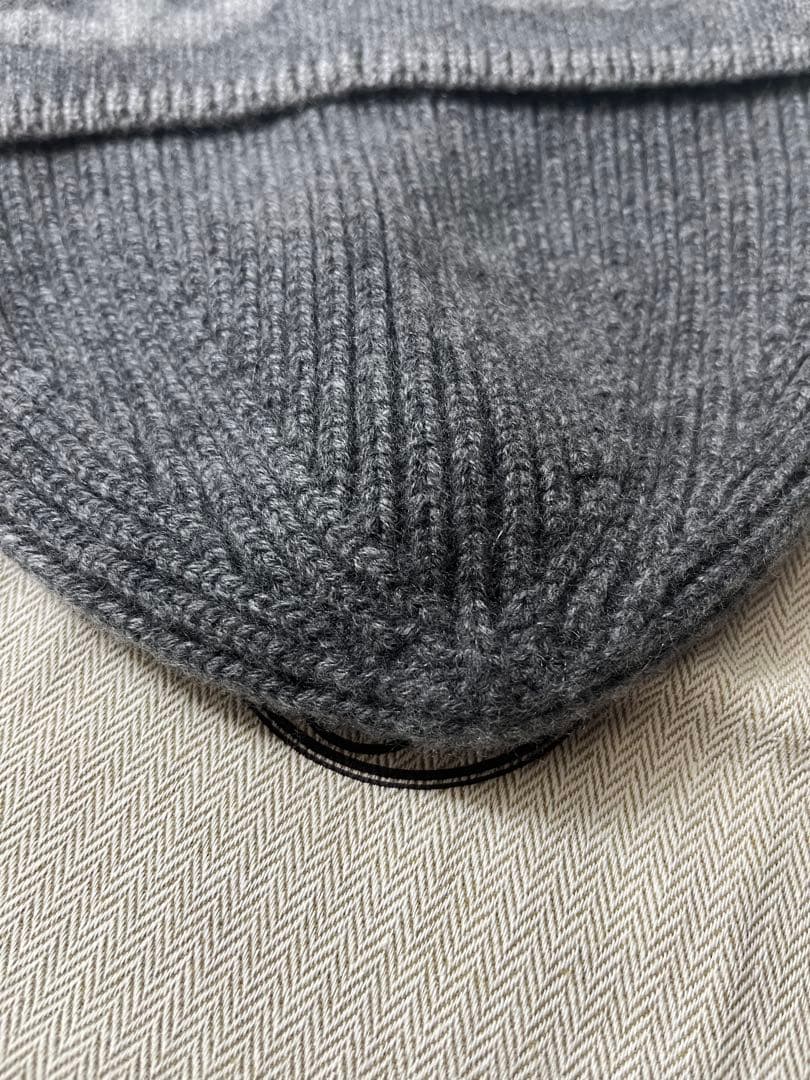 タグ付き未使用！エルメス　シェーヌダンクル　カシミアニット帽子