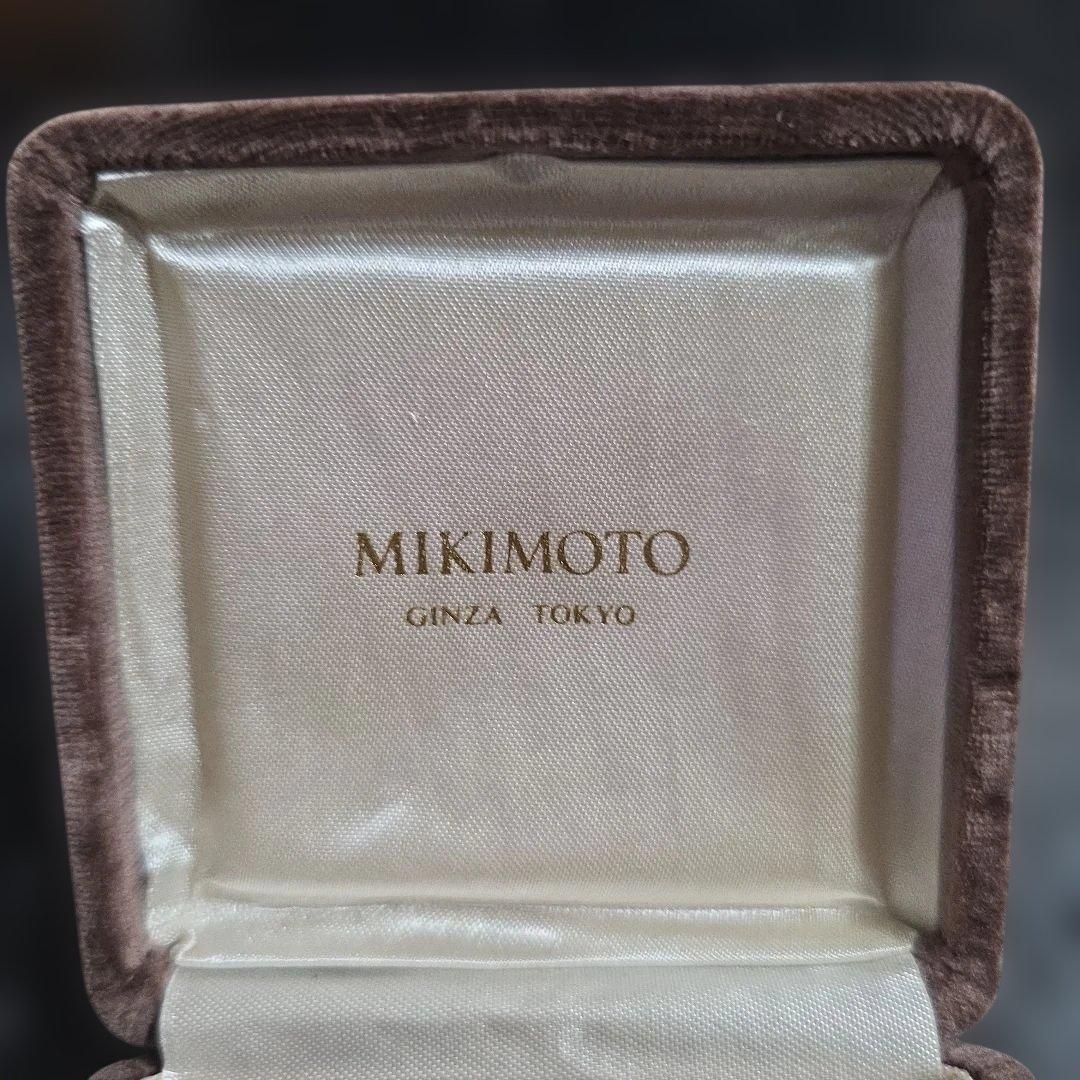 ミキモト　シルクハットブローチ ベビーパール