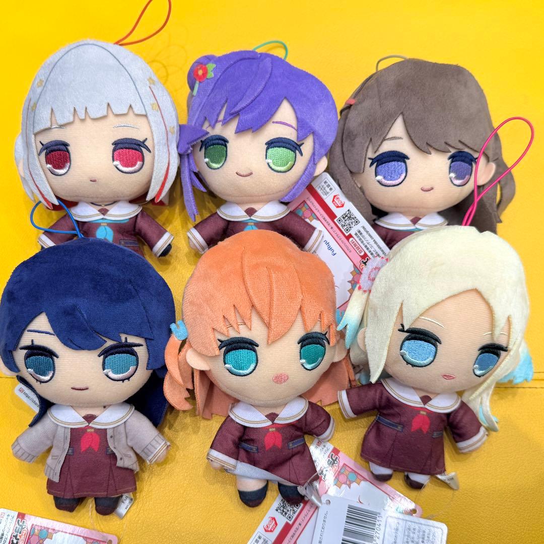 【匿名配送】ラブライブ！蓮ノ空きゅるまるぬいぐるみ 全6種セット