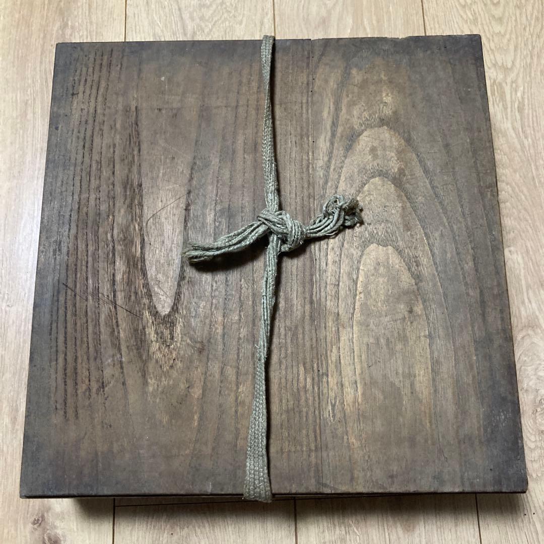 骨董品　大皿　花鳥絵