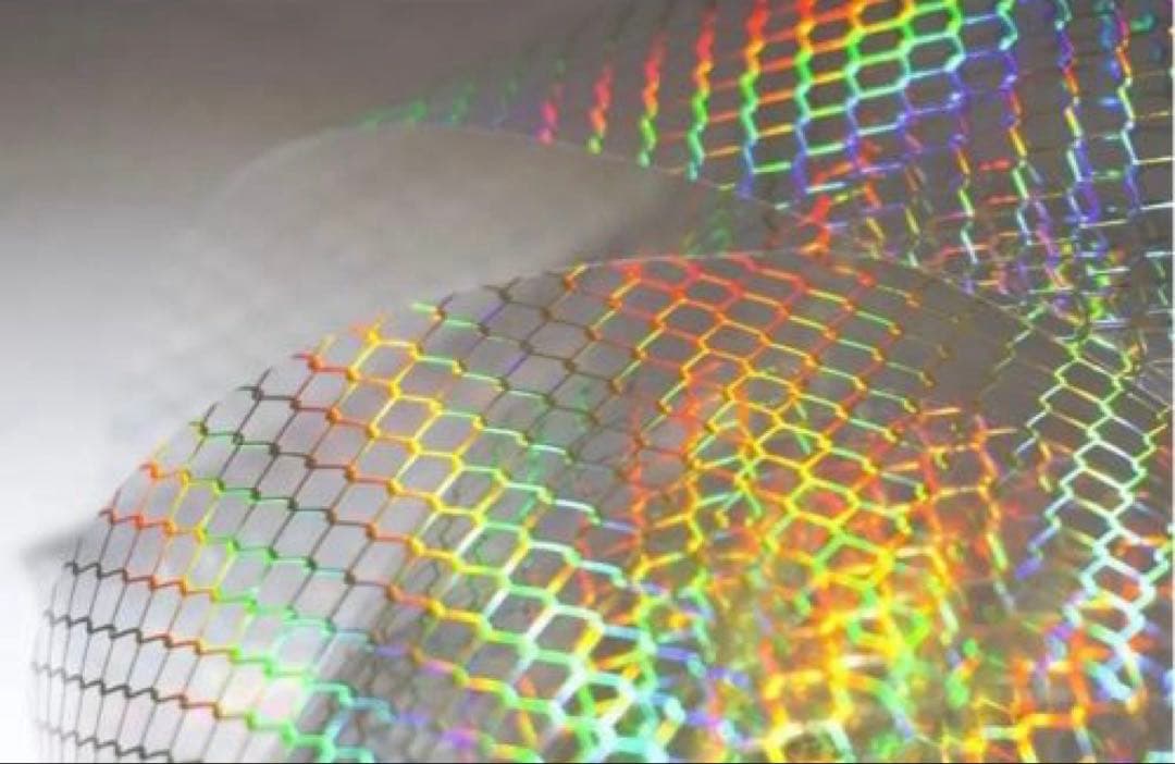 镭射金 6cm×5m 铁丝网 海外マステ　有刺鉄線　フェンス