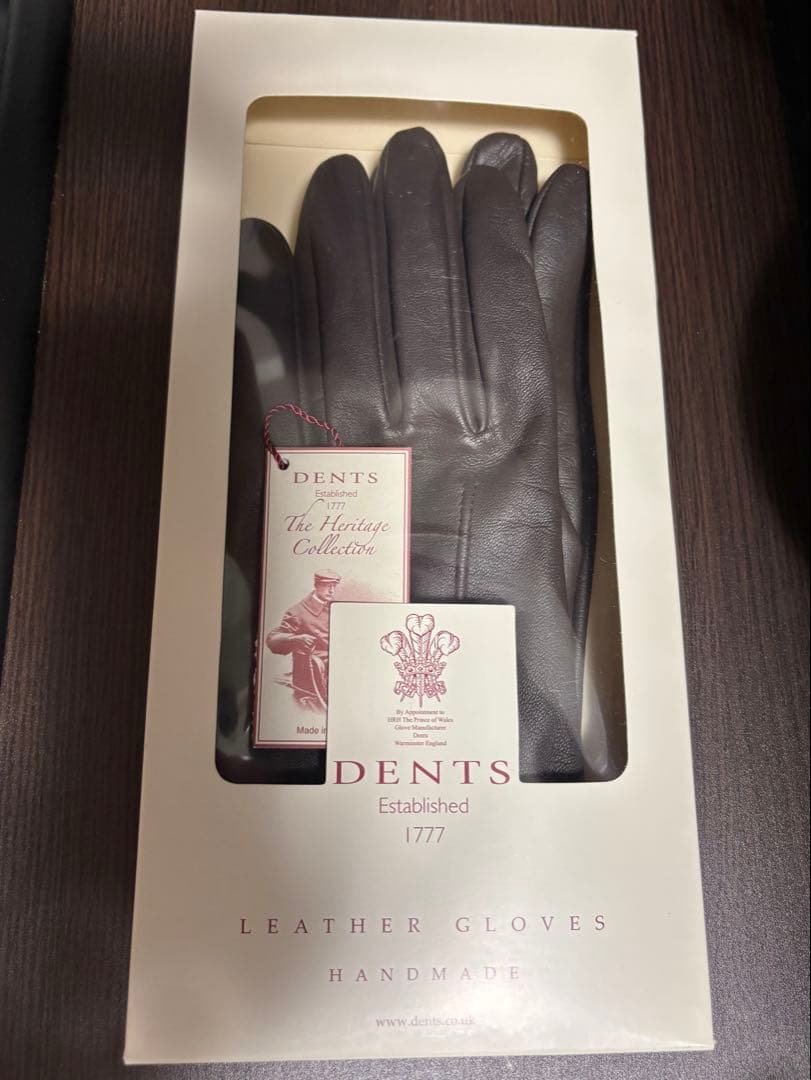 DENTS デンツ 革手袋 羊革 15-1100 Elton 7H(S)