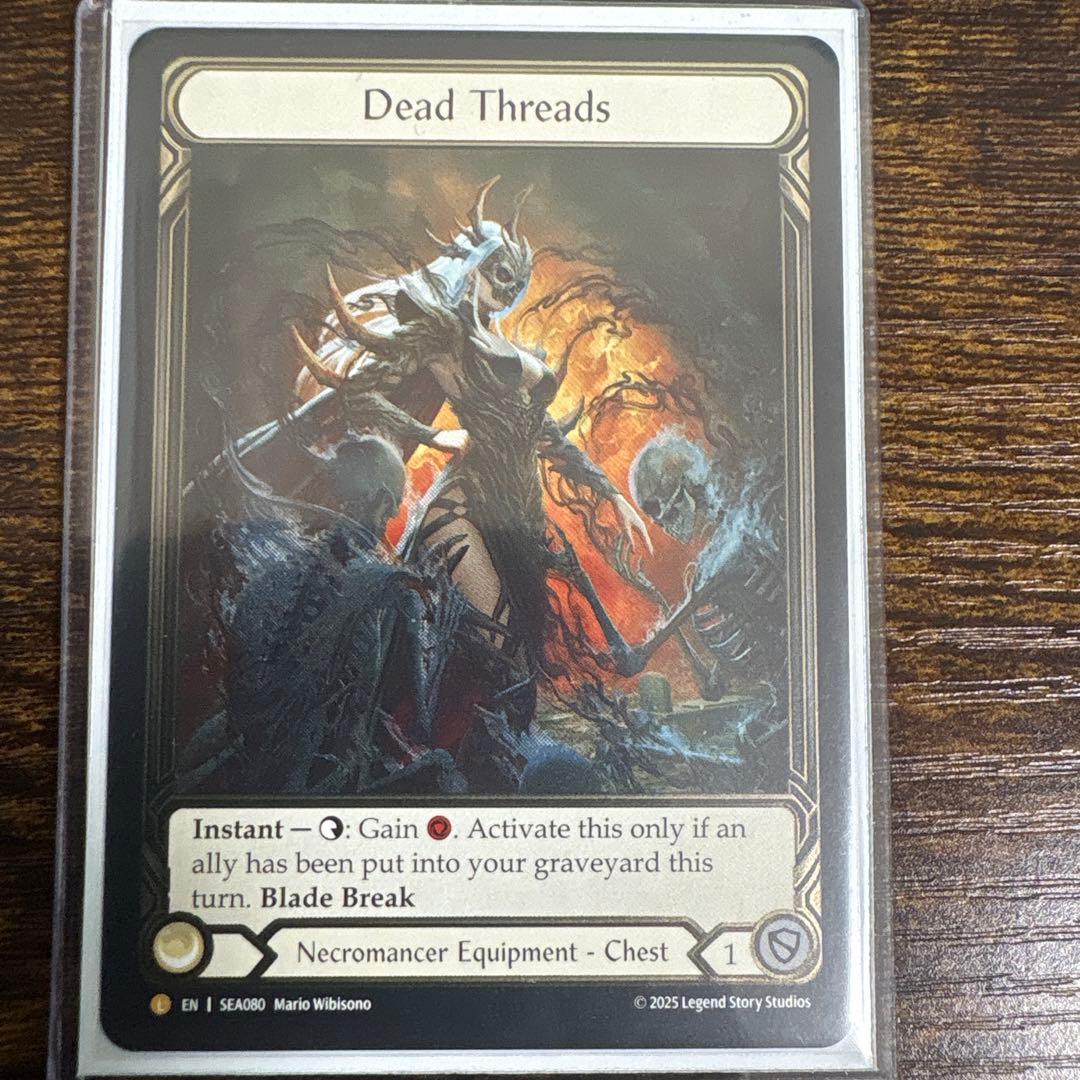 【CF】【EN】亡者の織物/Dead Threads