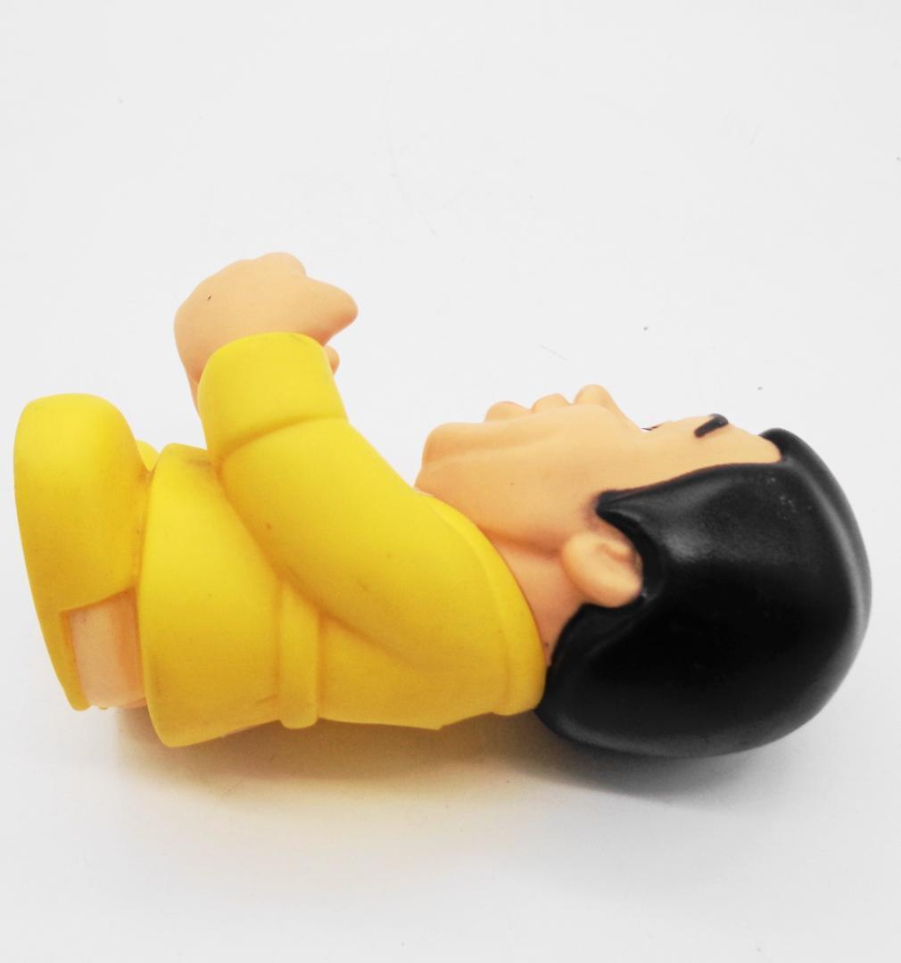 〖萩本欽一ソフビ貯金箱〗バスクリン非売品マスコット人形