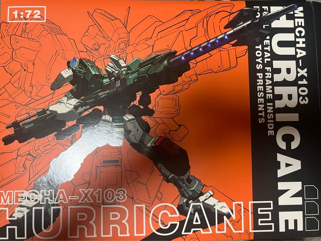 MECHA-X103 HURRICANE フルメタルフレーム　メタルビルド風