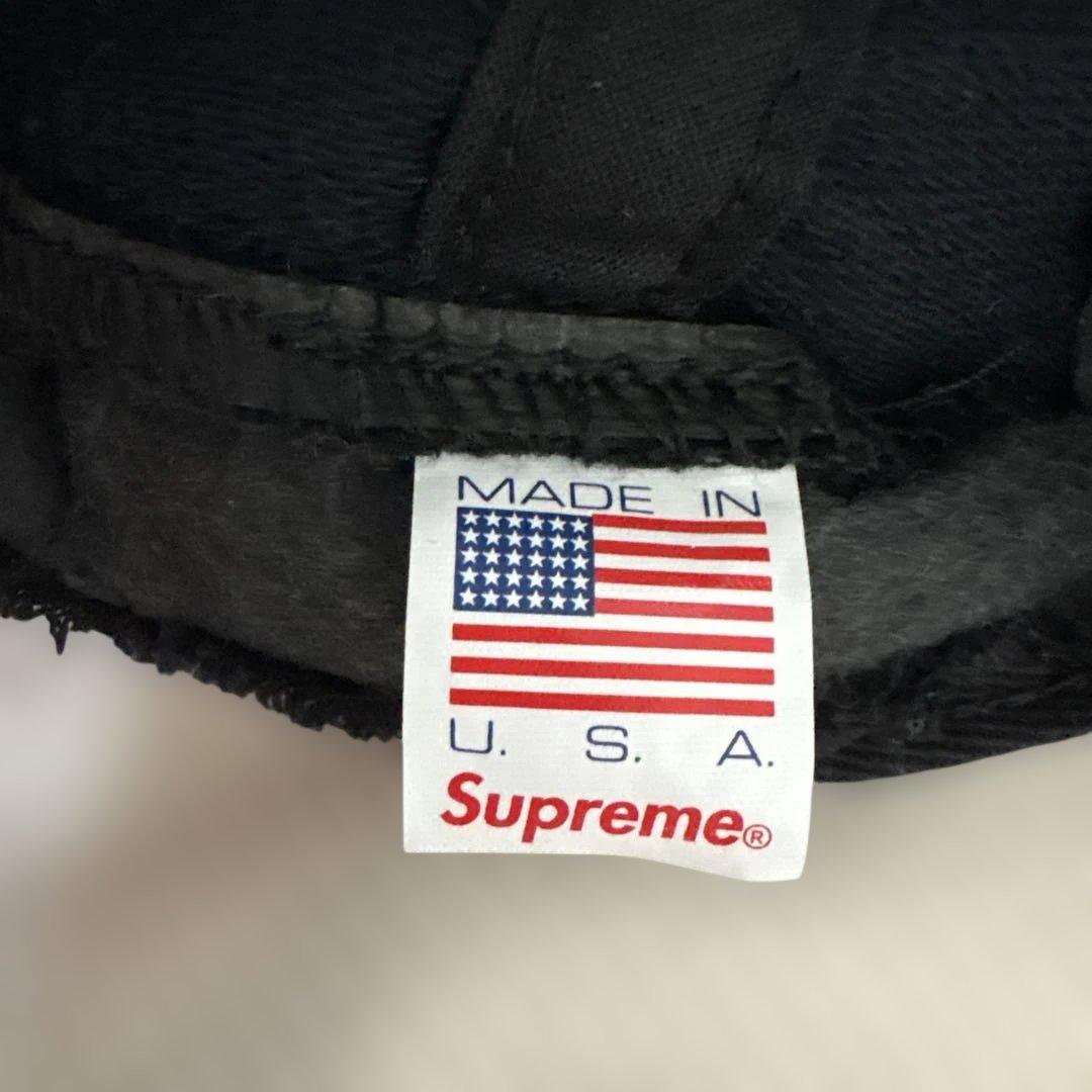 Supreme コーデュロイキャップ 黒 ブラック