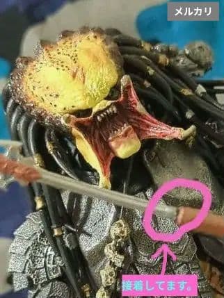 NECA ／AVP スカープレデター【中古品•パッケージ無】✨アンマスク版