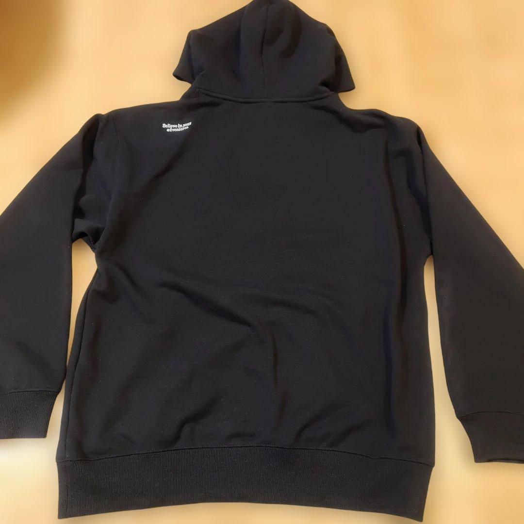 NANGA フーディ パーカー　ブラック　M