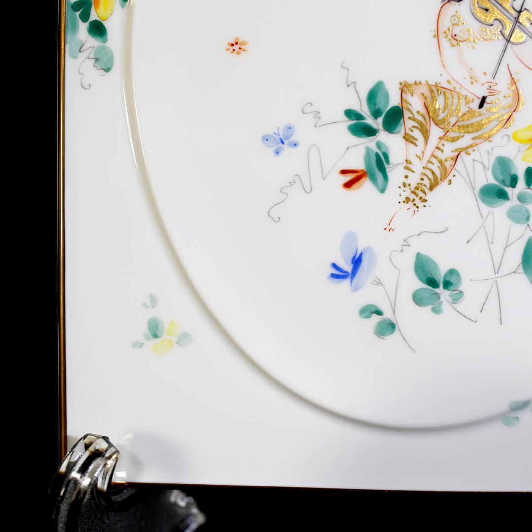 【レア極美品１級】マイセン アラビアンナイト 千夜一夜物語 陶板画 プラーク