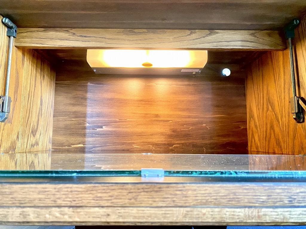 アメリカンビンテージ　家具　トーマスビル　照明付き