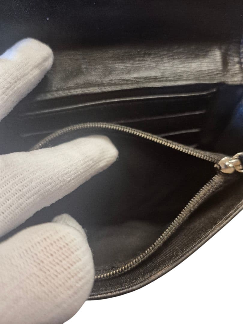 CHANEL　シャネル　マトラッセ　ケース　折り財布