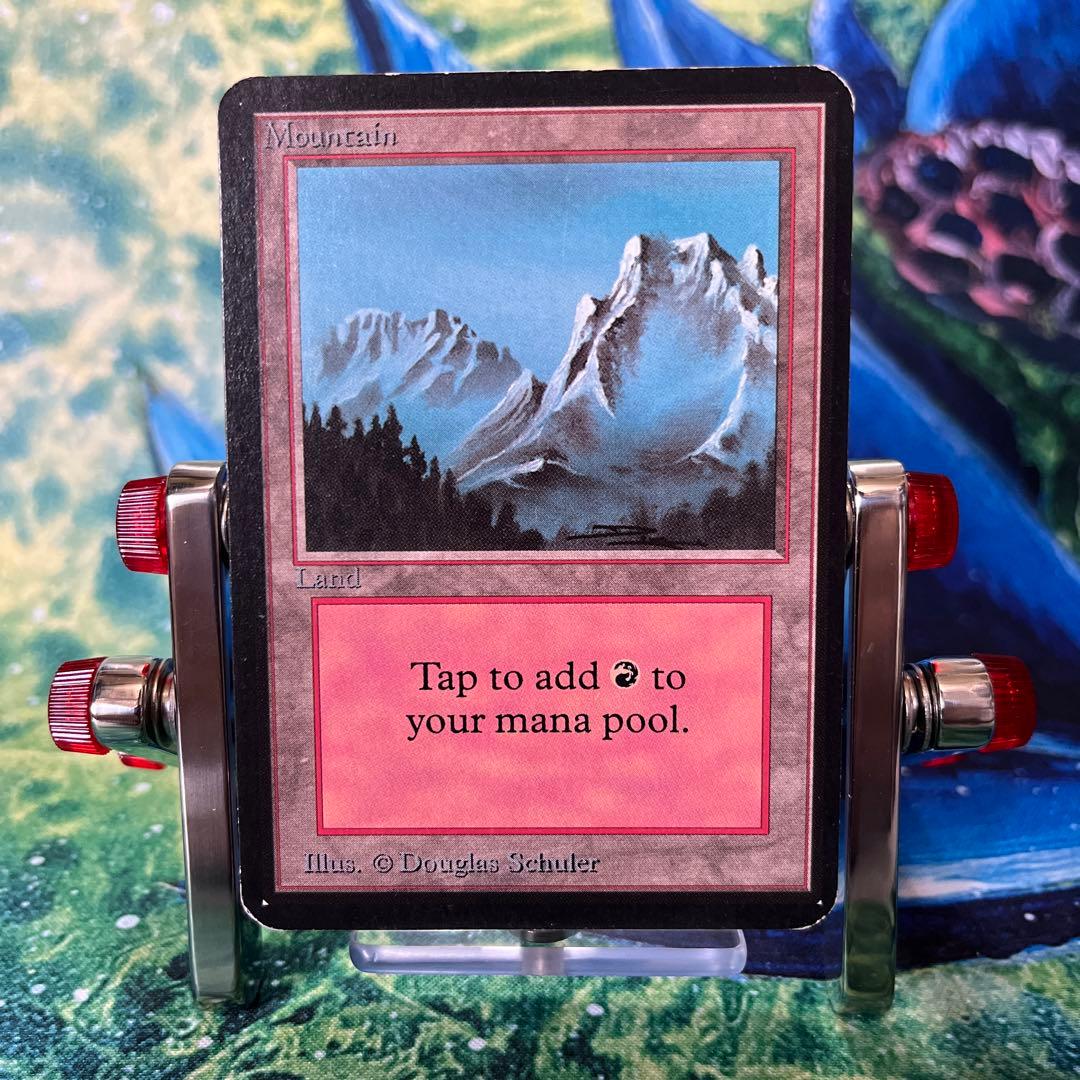 1180  (A)《山/Mountain》[LEA] 土地 アルファ　MTG