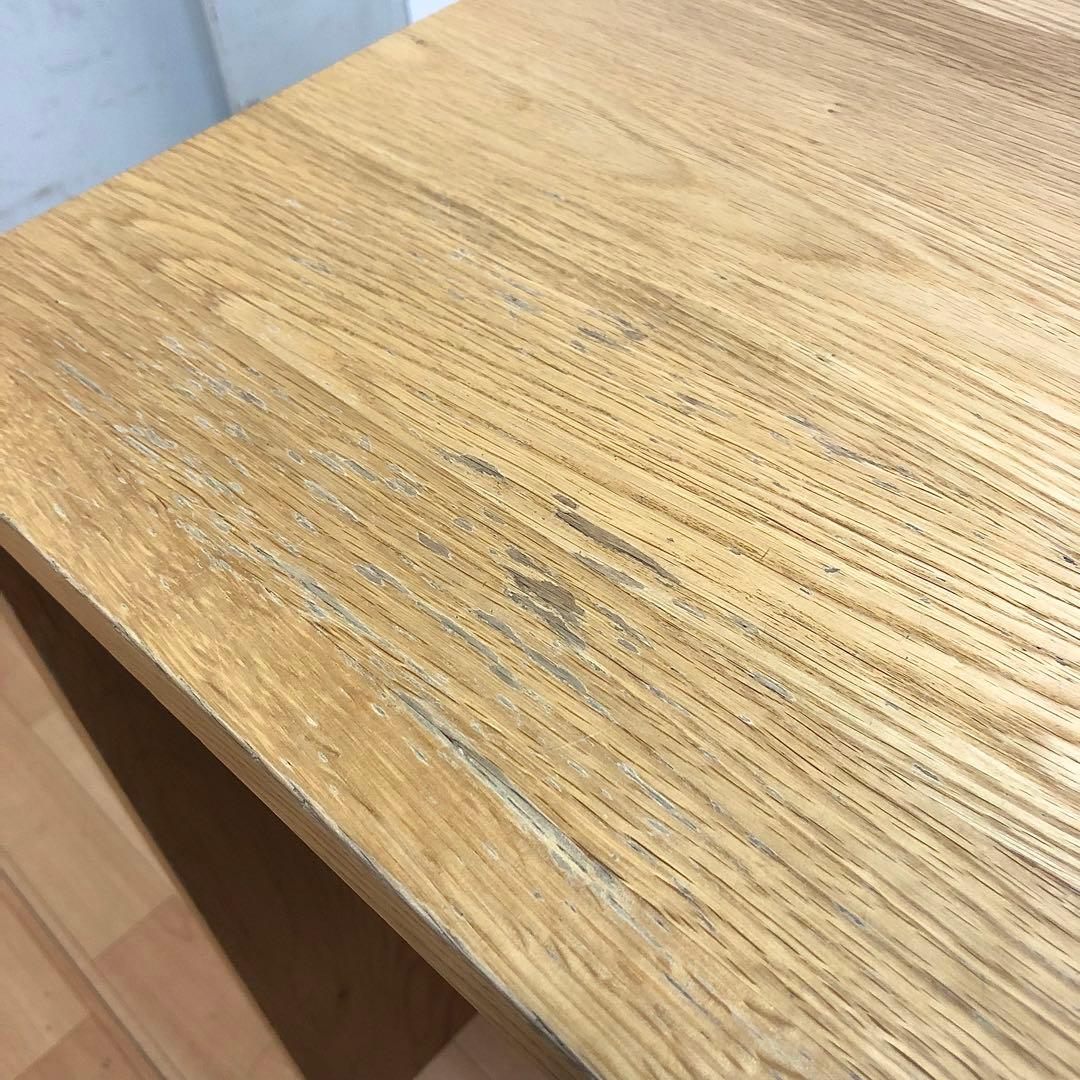 廃盤仕様 オーク無垢 MUJI 無印良品 コの字の家具 ライティングデスク 机