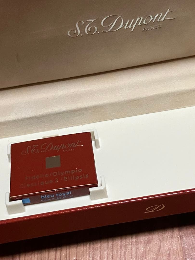 S.T. Dupont 万年筆 ペン先18K 750 エステーデュポン ブラック