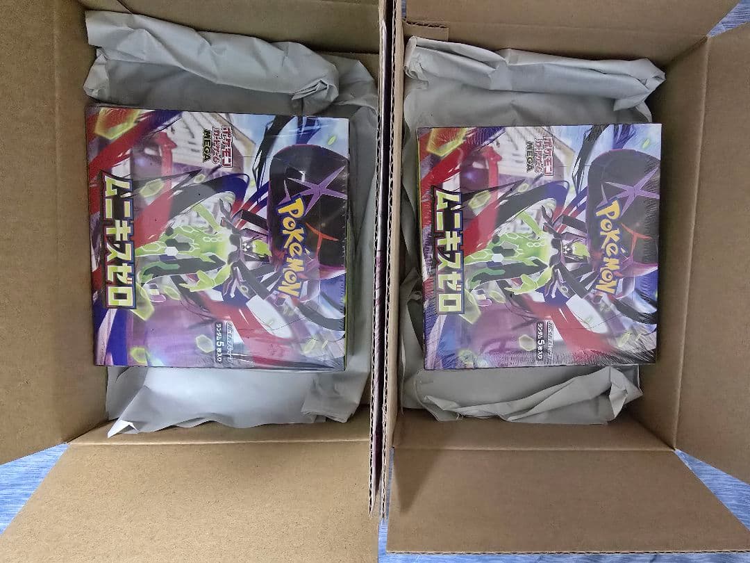 ポケモンカードゲーム ムニキスゼロ シュリンク付き未開封 2個BOX