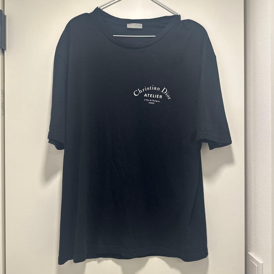Christian Dior ATELIER Tシャツ 黒　L