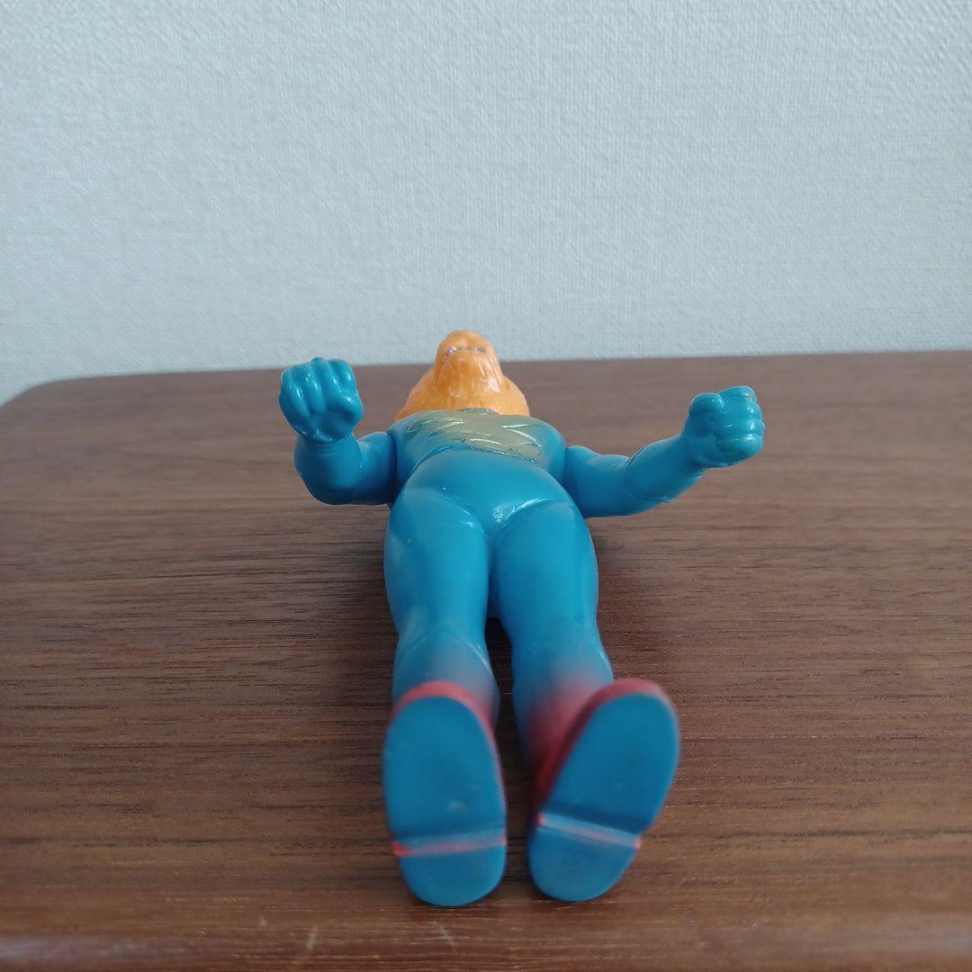 当時物　パチモノ「鉄人タイガーセブン」風のソフビフィギュア