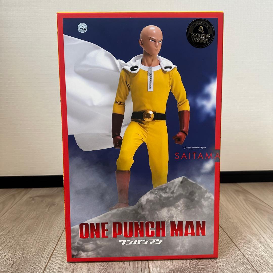 【threezeroストア限定版美品】1/6 フィギュア サイタマ ワンパンマン